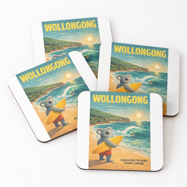 Item preview, Wollongong New South Wales Surf Coast with Wollongong Lighthouse and Pacific Ocean Waves designed and sold by Places On Earth.