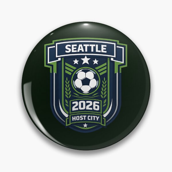 Item preview, Seattle Host City World Cup 2026 designed and sold by BrickByDream.