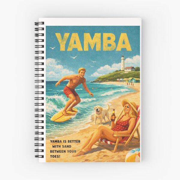 Item preview, Yamba New South Wales Coast with Yamba Lighthouse and Pacific Ocean Surf Beaches designed and sold by Places On Earth.