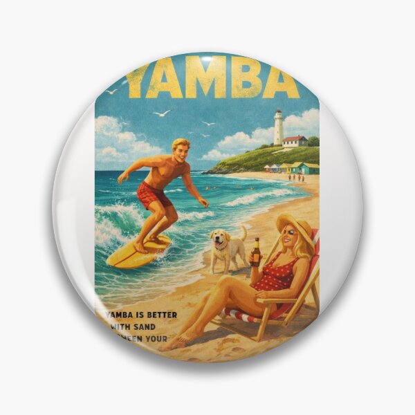 Item preview, Yamba New South Wales Coast with Yamba Lighthouse and Pacific Ocean Surf Beaches designed and sold by Places On Earth.
