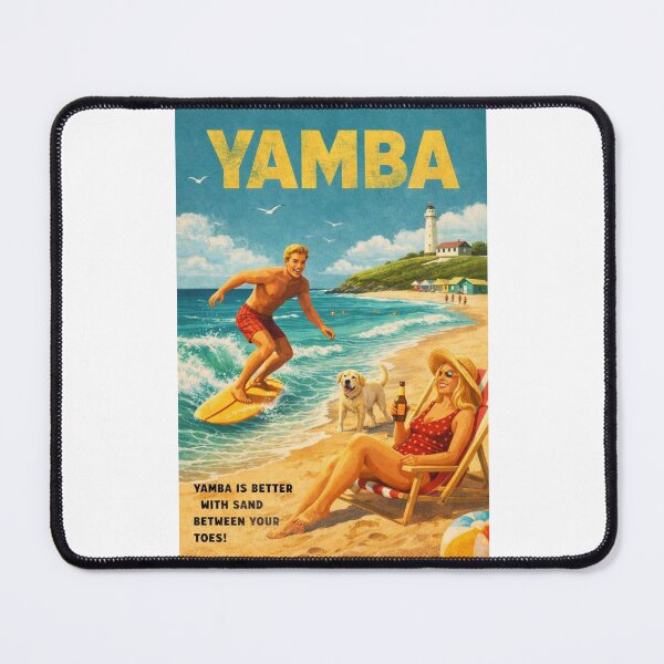 Item preview, Yamba New South Wales Coast with Yamba Lighthouse and Pacific Ocean Surf Beaches designed and sold by Places On Earth.