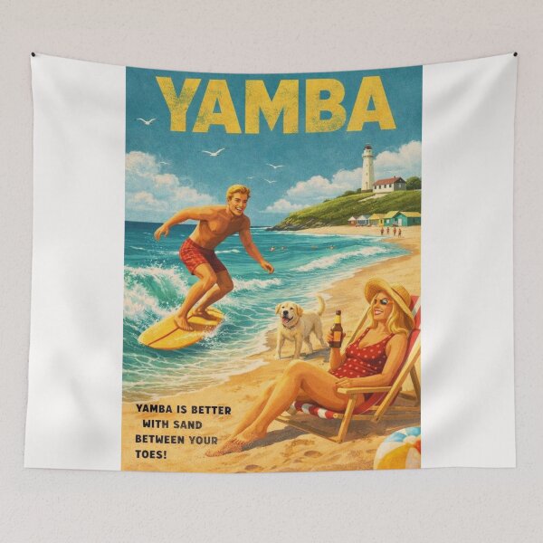 Item preview, Yamba New South Wales Coast with Yamba Lighthouse and Pacific Ocean Surf Beaches designed and sold by Places On Earth.