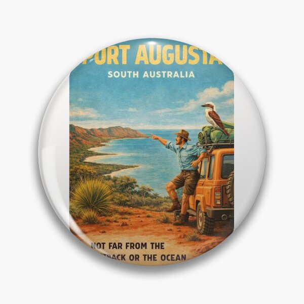 Item preview, Port Augusta South Australia Spencer Gulf Flinders Ranges Outback Coastline and Eyre Peninsula Gateway designed and sold by Places On Earth.