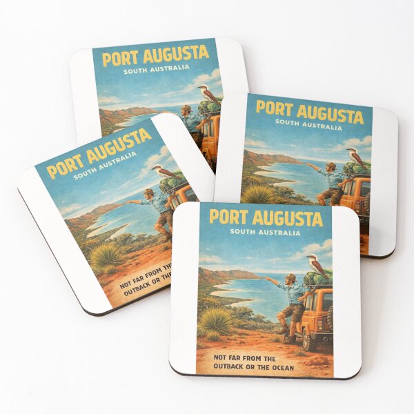 Item preview, Port Augusta South Australia Spencer Gulf Flinders Ranges Outback Coastline and Eyre Peninsula Gateway designed and sold by Places On Earth.