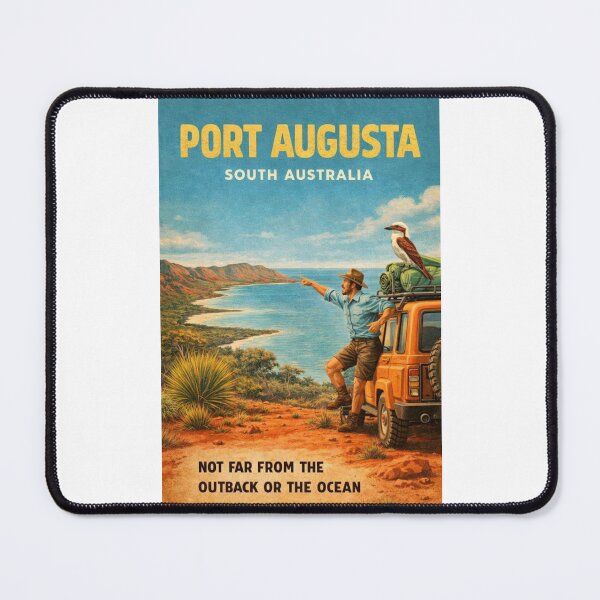 Item preview, Port Augusta South Australia Spencer Gulf Flinders Ranges Outback Coastline and Eyre Peninsula Gateway designed and sold by Places On Earth.