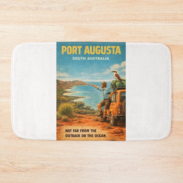 Item preview, Port Augusta South Australia Spencer Gulf Flinders Ranges Outback Coastline and Eyre Peninsula Gateway designed and sold by Places On Earth.