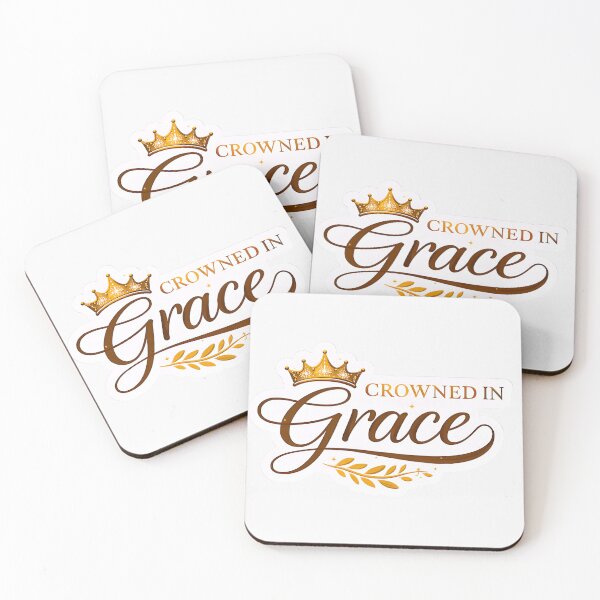 Item preview, Crowned in Grace Faith Inspiration designed and sold by GraceLuxeStudio.