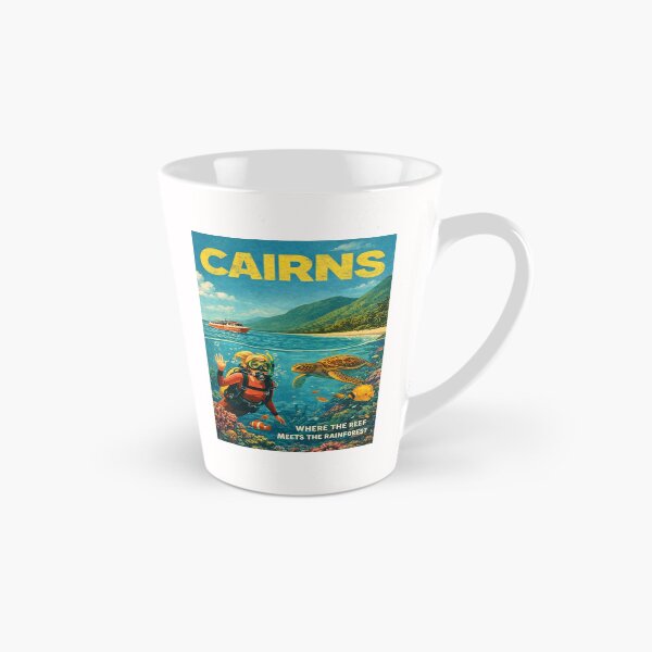 Item preview, Cairns Queensland Great Barrier Reef Coral Sea Daintree Rainforest Tropical North Queensland Marine Life designed and sold by Places On Earth.