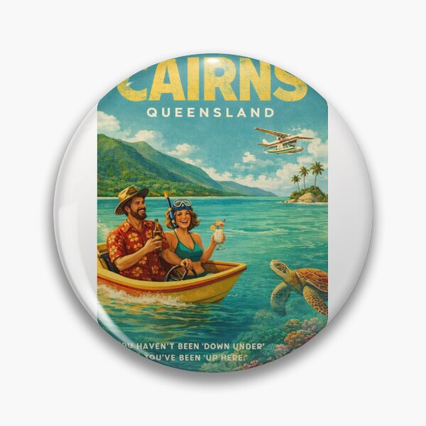Item preview, Cairns Queensland Trinity Bay Great Barrier Reef Port Douglas Daintree Rainforest Tropical Coast designed and sold by Places On Earth.