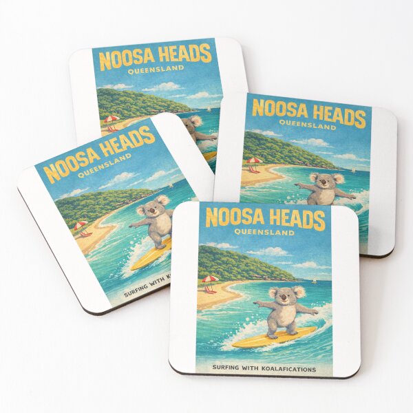 Item preview, Noosa Heads Queensland Noosa National Park Laguna Bay Sunshine Coast Surf Beaches and Coastal Rainforest designed and sold by Places On Earth.