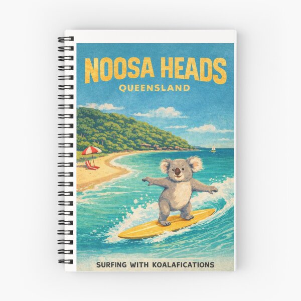 Item preview, Noosa Heads Queensland Noosa National Park Laguna Bay Sunshine Coast Surf Beaches and Coastal Rainforest designed and sold by Places On Earth.