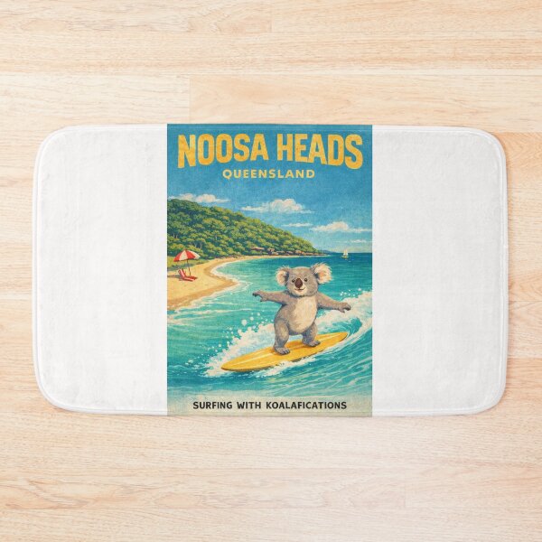 Item preview, Noosa Heads Queensland Noosa National Park Laguna Bay Sunshine Coast Surf Beaches and Coastal Rainforest designed and sold by Places On Earth.