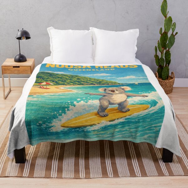 Item preview, Noosa Heads Queensland Noosa National Park Laguna Bay Sunshine Coast Surf Beaches and Coastal Rainforest designed and sold by Places On Earth.