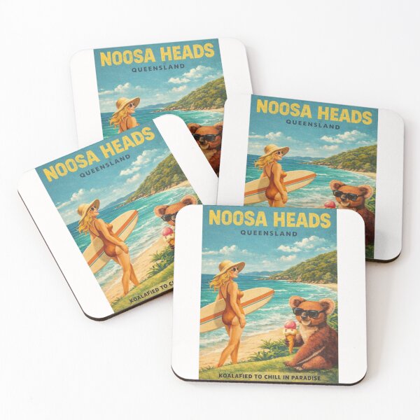 Item preview, Noosa Heads Queensland Sunshine Coast Laguna Bay Noosa National Park Surf Coast and Hastings Street designed and sold by Places On Earth.