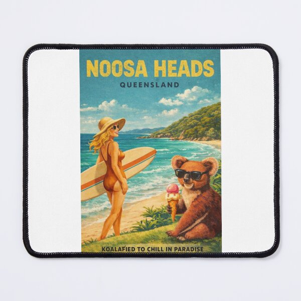 Item preview, Noosa Heads Queensland Sunshine Coast Laguna Bay Noosa National Park Surf Coast and Hastings Street designed and sold by Places On Earth.