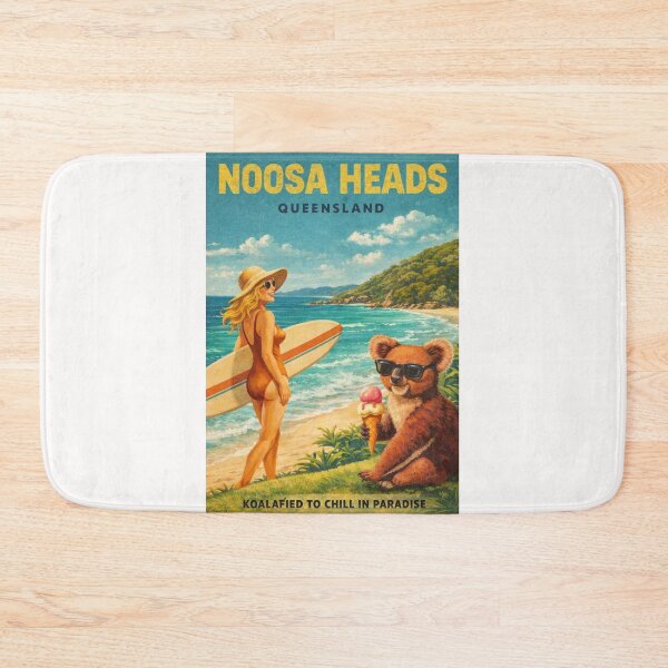 Item preview, Noosa Heads Queensland Sunshine Coast Laguna Bay Noosa National Park Surf Coast and Hastings Street designed and sold by Places On Earth.