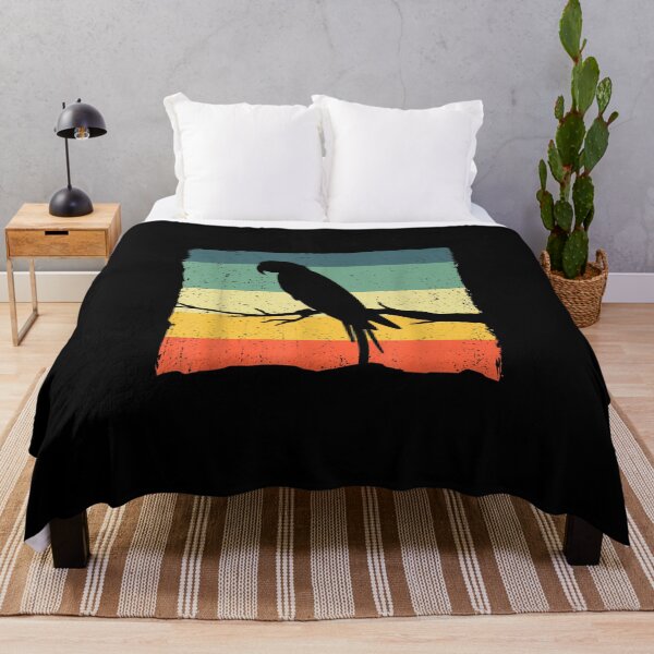 Item preview, Vintage Retro Sunset Parrot - Tropical Summer Silhouette designed and sold by Creative Spark.
