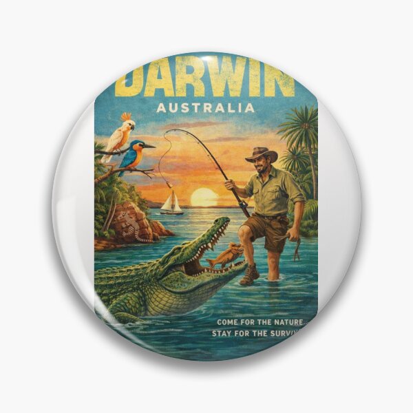 Item preview, Darwin Northern Territory Timor Sea Kakadu National Park Litchfield National Park Tropical Top End designed and sold by Places On Earth.