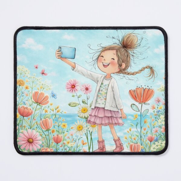 Item preview, Cute beach floral print designed and sold by Acelle.