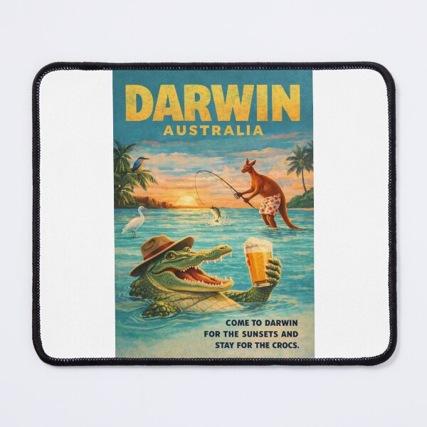 Item preview, Darwin Northern Territory Timor Sea Sunset Fishing Kakadu National Park and Top End Coastal Wildlife designed and sold by Places On Earth.