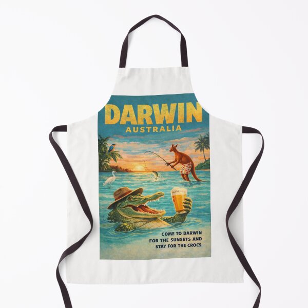 Item preview, Darwin Northern Territory Timor Sea Sunset Fishing Kakadu National Park and Top End Coastal Wildlife designed and sold by Places On Earth.