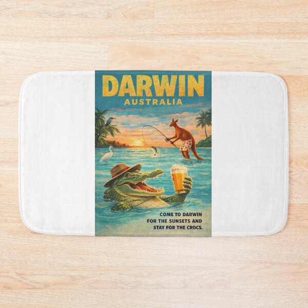 Item preview, Darwin Northern Territory Timor Sea Sunset Fishing Kakadu National Park and Top End Coastal Wildlife designed and sold by Places On Earth.