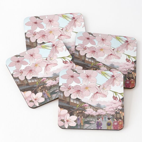 Item preview, Cherry Blossoms and Geishas in Kyoto designed and sold by judithdaley.