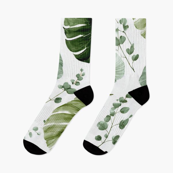 Item preview, Lush Greenery Tropical Leaf Pattern - Modern Botanical Art designed and sold by Qurratul Sadia.