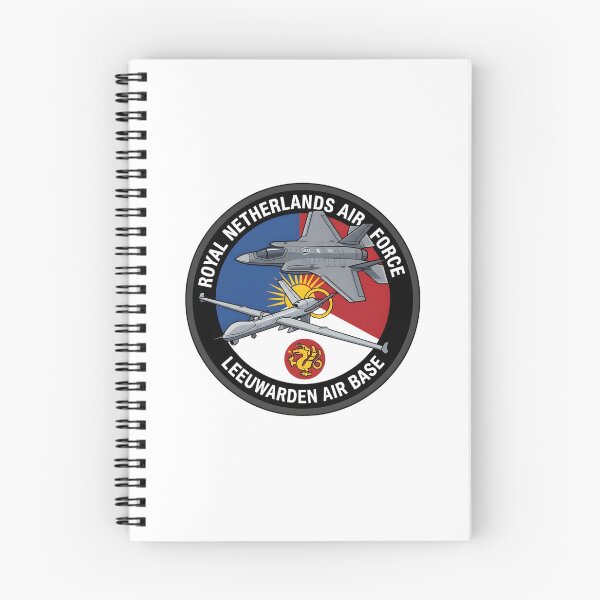 Item preview, Royal Netherlands Air Force Leeuwarden Air Base Patch designed and sold by CharlieDesings.