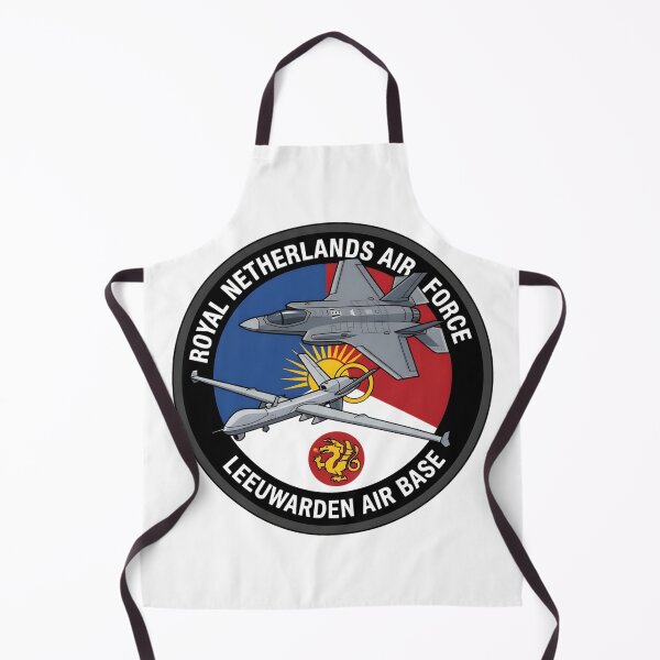 Item preview, Royal Netherlands Air Force Leeuwarden Air Base Patch designed and sold by CharlieDesings.