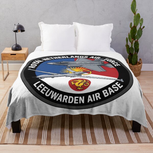 Item preview, Royal Netherlands Air Force Leeuwarden Air Base Patch designed and sold by CharlieDesings.