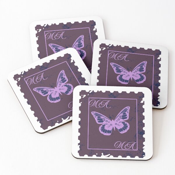Item preview, M.A initials stamp designed and sold by serenebookworm.