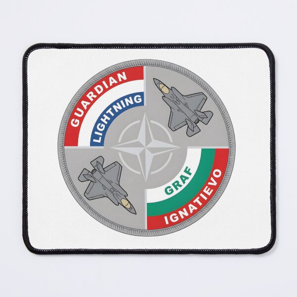Item preview, NATO Air Policing Mission: Guardian Lightning at Graf Ignatievo designed and sold by CharlieDesings.