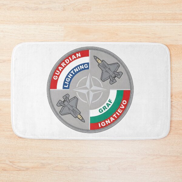 Item preview, NATO Air Policing Mission: Guardian Lightning at Graf Ignatievo designed and sold by CharlieDesings.
