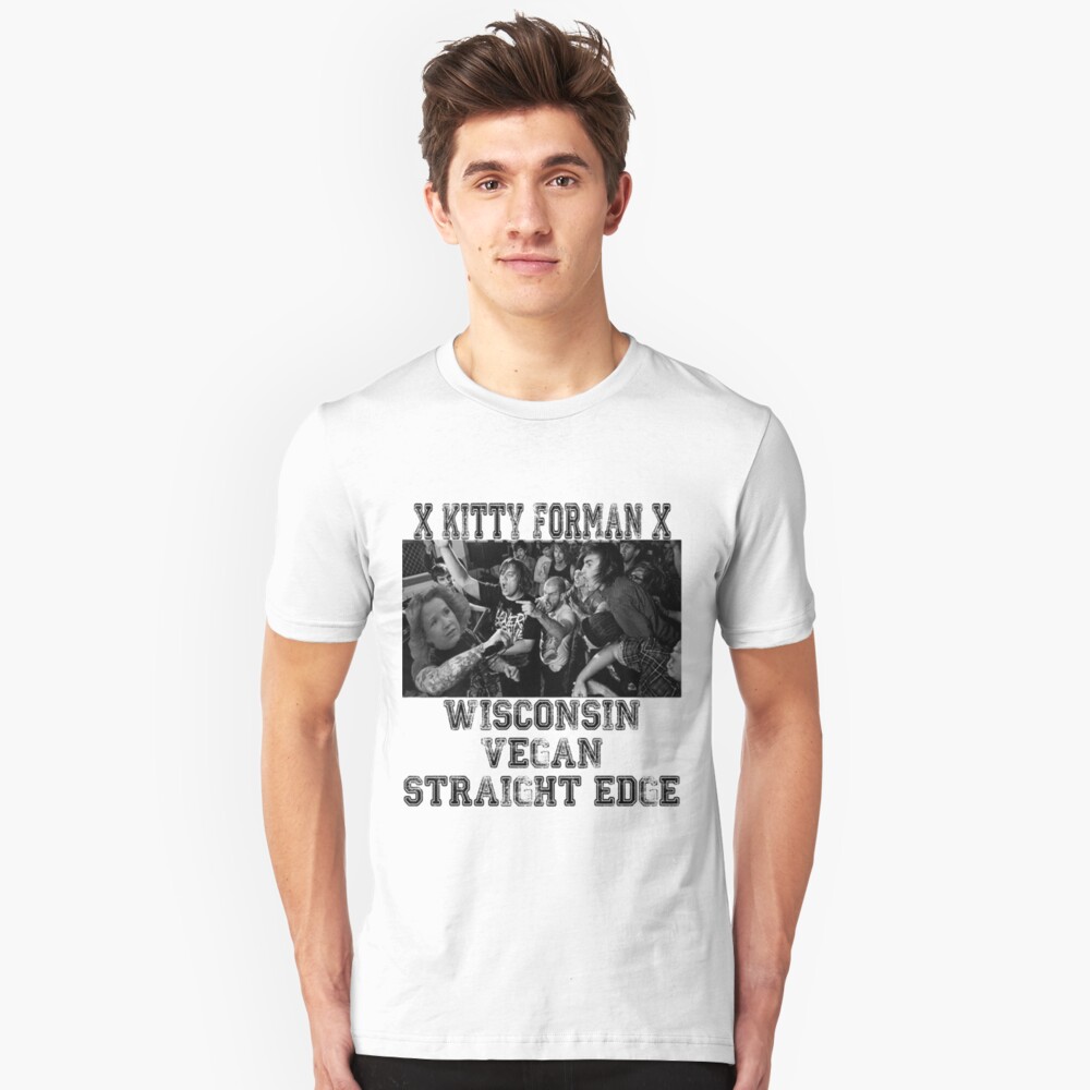 vegan straight edge shirt