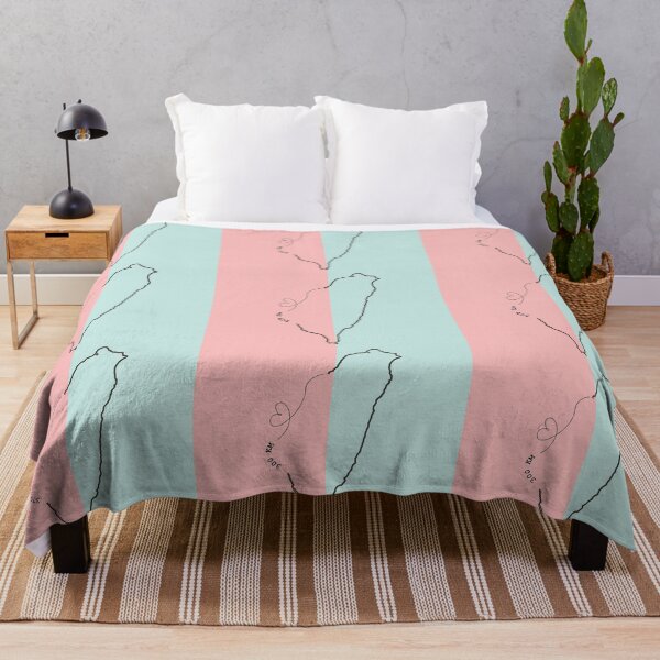 Item preview, Island Distance 300 km – Taiwan Long Distance Love Map Illustration designed and sold by liveinbeauty.