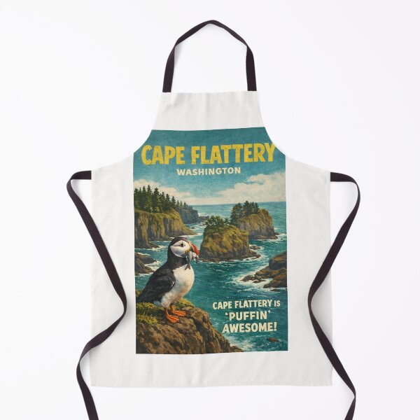Item preview, Cape Flattery Washington Olympic Peninsula Puffin Sea Cliffs Pacific Coast  designed and sold by Places On Earth.