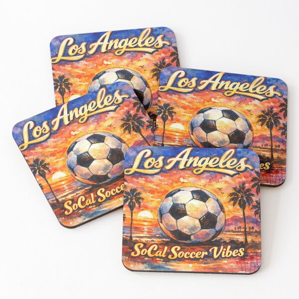 Item preview, SoCal Soccer Vibes in Los Angeles designed and sold by BrickByDream.