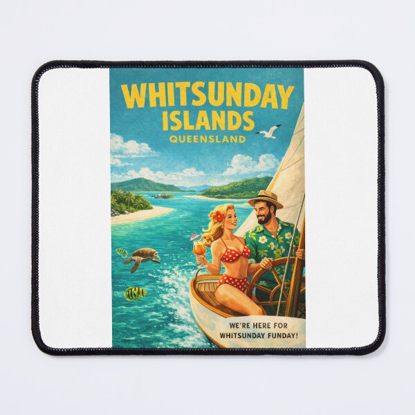 Item preview, Whitsunday Islands Queensland Great Barrier Reef Sailing Tropical Travel designed and sold by Places On Earth.