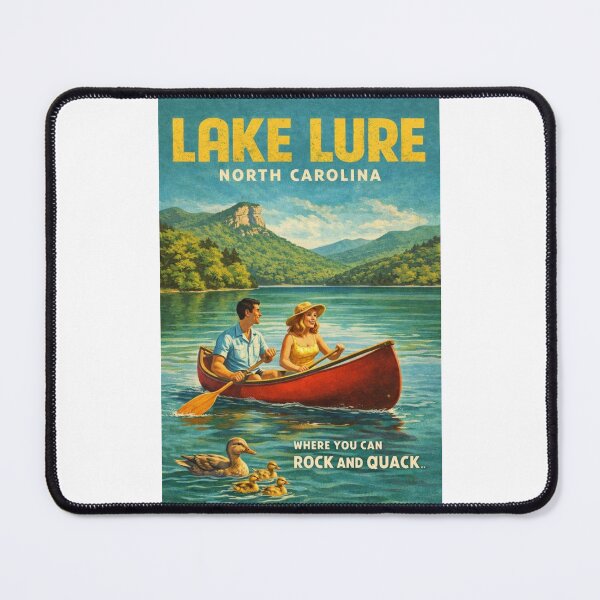 Item preview, Lake Lure North Carolina Blue Ridge Mountains Canoeing Travel  designed and sold by Places On Earth.