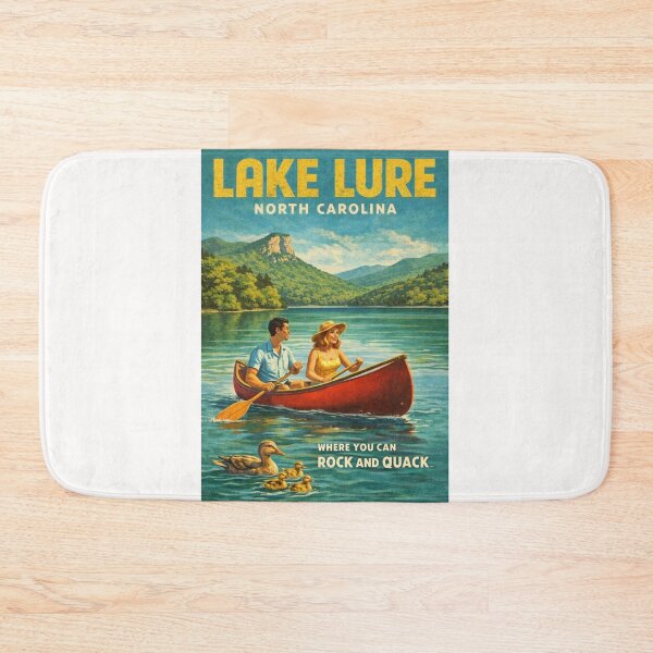 Item preview, Lake Lure North Carolina Blue Ridge Mountains Canoeing Travel  designed and sold by Places On Earth.