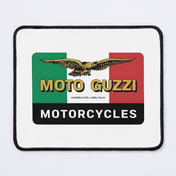 Item preview, Vintage Moto Guzzi Italian Motorcycles Metal Sign Graphic designed and sold by CharlieDesings.