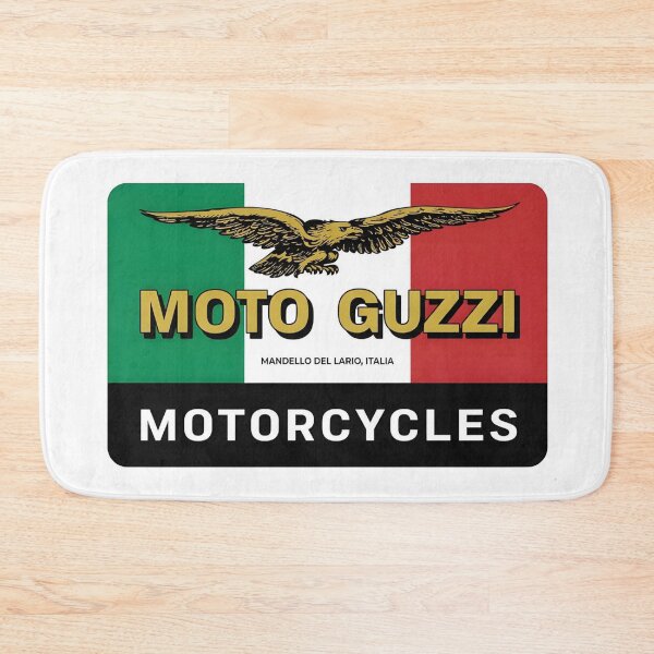 Item preview, Vintage Moto Guzzi Italian Motorcycles Metal Sign Graphic designed and sold by CharlieDesings.