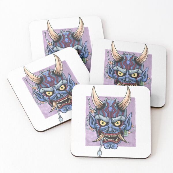 Item preview, Cyber Oni designed and sold by GhostInTheDrawing .