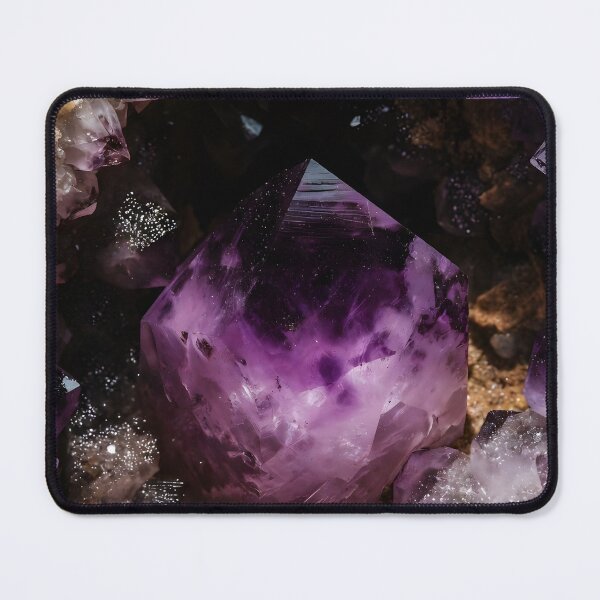 Item preview, Amethyst Crystal Geode Abstract Texture designed and sold by SurfaceCraft Studio.
