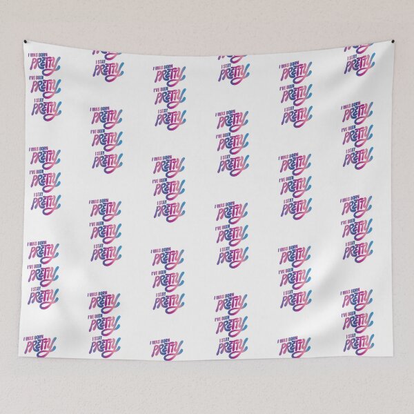 Item preview, Hudson Williams QUOTE I was Born PRETTY designed and sold by baranskini.