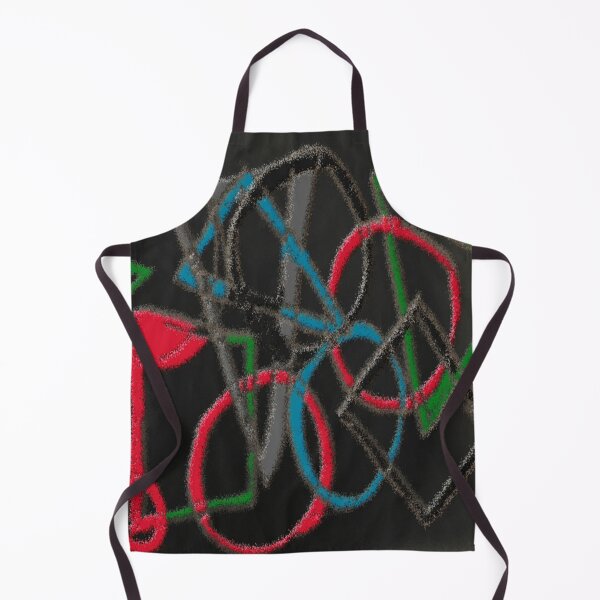 Item preview, circles triangle dark air colorful geometric abstract design designed and sold by SmashingDeals.