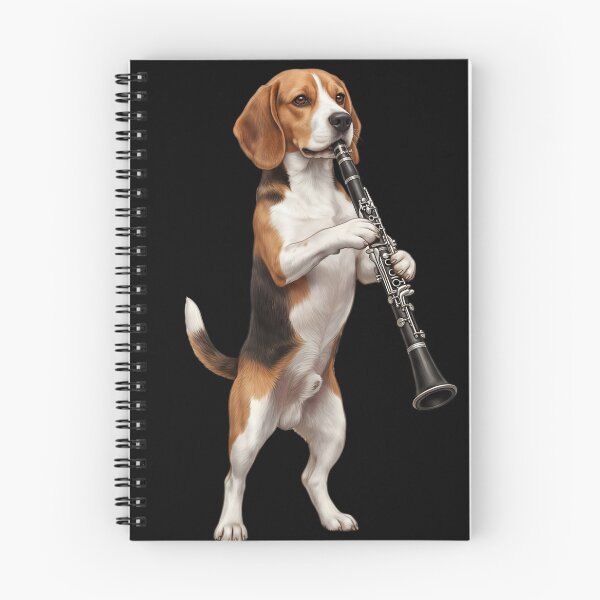 Item preview, Beagle Playing Clarinet Player Clarinetist Dog Lover designed and sold by TerryConnells.