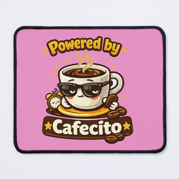 Item preview, Powered by Cafecito Funny Latino Coffee Humor Spanish Coffee Lover Design designed and sold by tempotats.