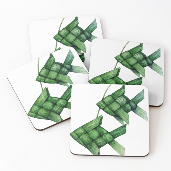Item preview, Thai Palm Leaf Fish – Handwoven Coconut Leaf Craft designed and sold by thanratdesign.